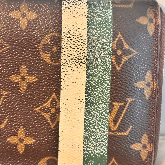 Louis Vuitton Limited Edition ‘Groom’ Green & Brown Monogram Zippy Organizer - Picture 9 of 16